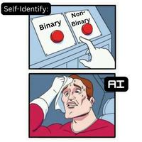 Self-Identify: Non- Binary Binary AI