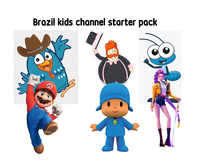 Brazil kids channel starter pack