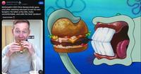 r/popculturechat u/monster_ahhh. 2h - v.redd.it Join McDonald's CEO Chris Kempczinski goes viral after seeming reluctant to eat his own burgers-he takes a tiny bite, looks uncomfortable, and calls the food 'product.' Food & Drinks ETTYY