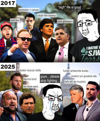 2017 *sigh* life is good feminism = cancer drain the swamp BAT f--- libs 2025 f----- neocon shills f--- globalism I BATHEI SJW Tears murica furst no more wars guys... please stop fighting... f----- antisemite kooks protect our greatest ally let's kill da muzzies