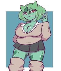 someone told me bulbasaur acts like a gyaru in pokopia and i kinda had to make it real