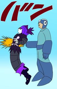 Whatever. Go, my Mega Man