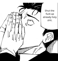 Shut the f--- up already h--------.