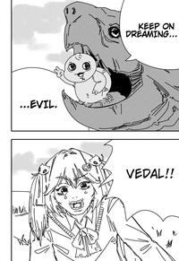 1 1 KEEP ON DREAMING... ...EVIL. 12 VEDAL!! AN n.