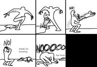 NO! thanks for boosting NOOOOO bye bozo NO!