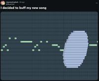 r/geometrydash ⚫ 8d ago MrBruhChel I decided to buff my new song 83 C4 AS 43 E4 E4 04 A3 83 C4 43 04 04 CA4 C4 83 83 AAS A3 AS Gra F43 F3 E3 DAS D3 C#3 C G#4 G4 144 F4 E4 DM 82