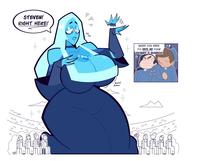 Goo◊B YELLO STEVEN! RIGHT HERE! ☑ הה He не DUDE! YOU HAVE TO GIVE ME YOUR GRANNY'S NUMBER! BOING! BOING! BUMP! BUMP!