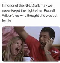 In honor of the NFL Draft, may we never forget the night when Russell Wilson's ex-wife thought she was set for life EXCLUSI