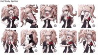 Half Body Sprites នា