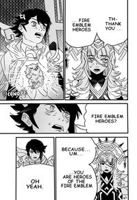 @CONOPE OH YEAH. FIRE EMBLEM HEROES BECAUSE... UM... YOU ARE HEROES OF THE FIRE EMBLEM TH- THANK YOU FIRE EMBLEM HEROES?