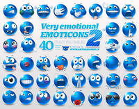 3 Very emotional EMOTICONS 40 CRAZY PNG SMILIES 128x128px 64x64px 32x32px By lazycrazy cat 2 WWW.ARTDESIGNER.LV ge 2011