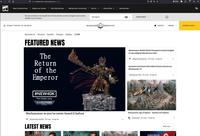 www.warhammer-community.com/en-gb/ New to Warhammer Explore our Games Paint Warhammer Warhammer Community Visit Us ✓ Shop Online v Warhammer+ You are currently on the English site. Choose another country or region to see content specific to your location. UK English Q START TYPING TO SEARCH Key News In: Deutsch Español Français Italiano 日本語 FEATURED NEWS The Return of the Emperor #NEW40K Pre-Order now WARHAMMER 40.000 WARHAMMER COMMUNITY CONTINUE > → VPN SAVED MENU ✓ DOWNLOADS ✓ Warhammer 40,000 World Champion's tactical insights on new Adeptus Mechanicus units Adeptus Mechanicus 5 min 01 Apr 26 Exclusive interviews with Golden Demon winners on Warhammer TV Warhammer Plus 2 min 01 Apr 26 Warhammer as you've never heard it before Warhammer 40,000 1min 01 Apr 26 LATEST NEWS Warhammer Age of Sigmar - Battlescroll Updates Downloads 1 min 01 Apr 26 SEE ALL > "THE GREATEST SHOW OF THIS,