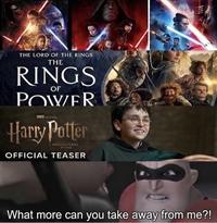 THE LORD OF THE RINGS THE RINGS OF POWER HB9AL Harry Potter PINIAKOPTERS STONE OFFICIAL TEASER What more can you take away from me?!