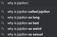 Q why is jojolion | Qwhy is jojolion called jojolion Qwhy is jojolion so long Qwhy is jojolion so bad Qwhy is jojolion so weird Qwhy is jojolion so sexual