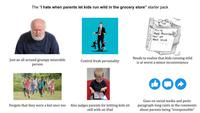 The "I hate when parents let kids run wild in the grocery store" starter pack How To MAKE MOUNTAW OUT OF MOLE HILLS Needs to realize that kids running wild Just an all around grumpy miserable person Control freak personality is at worst a minor inconvenience Forgets that they were a kid once too Also judges parents for lettting kids sit still with an iPad Goes on social media and posts paragraph-long rants in the comments about parents being "irresponsible"