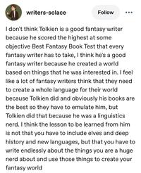 Write what you love, I guess.