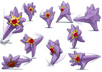 Mega Starmie moves