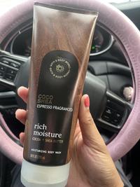 BATH & BATH & BODY BODY WORKS WORKS-S COCO SHEA ESPRESSO FRAGRANCED rich moisture COCOA SHEA BUTTER MOISTURIZING BODY WASH 10 FL OZ/295 mL e