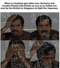 A = r² C = 2xr 2x When an Austrian guy takes over Germany and invades Poland with Russia so you as an Indian are sent by the British to Singapore to fight the Japanese. THE V alamy amy alamy A = x² C = 2 174 DISPROPAGANDA.COM V= alamy Smy alamy ala