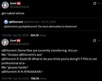 Zumi sos @OtakuPride34 get naked w---- QDqBittorrent @qbittorrent Oct 11, 2014 qbittorrent.org #qbittorrent The best alternative to #utorrent 1:36 AM • Apr 12, 2026 324.7K Views Zumi sos @OtakuPride34 qBittorrent: Some files are currently transferring. Are yo- Me: *Gropes qBittorrent's ass* qBittorent: E-Eeek! W-What d-do you think you're doing?! T-This is not professional at a- Me: *gropes harder* qBittorrent: K-K-KYAAAAAA!~ 5:50 PM - Apr 12, 2026 708.7K Views
