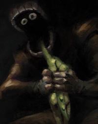 Caine consumes gummygoo