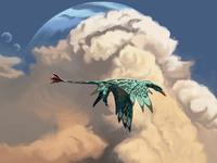 Ikran flying 