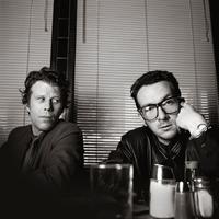 Elvis Costello and Tom Waits, Los Angeles, 1989