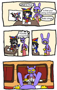 & what is that is that your f------ archetype? thats cringe. YOURE cringe!!!!!