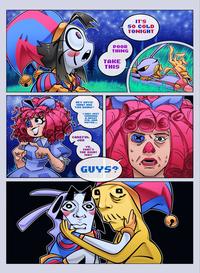 HEY GUYS! WHAT ARE YOU DOING? I WAS JUST THINKING A-ABOUT STH, AND MAYBE... CAREFUL JAX YE, THAT'S THE RIGHT WAY POOR THING TAKE THIS GUYS? IT'S SO COLD TONIGHT