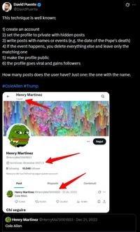 A Twitter post attempting to explain the Cole Allen 2023 tweet.