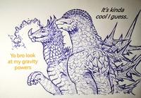 Yo bro look at my gravity powers It's kinda cool I guess..