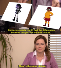 Corporate needs you to find the differences between this picture and this picture. They're the same picture.