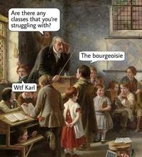 Are there any classes that you're struggling with? The bourgeoisie credits @classicaleringe