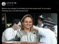 ANDREJ❤ @Andr3jH What is the charge? A birthday bj for the brown boy? A succulent birthday bj for my little brown boy?