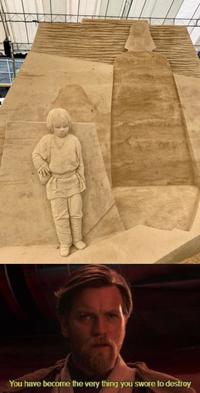 You have become the very thing you swore to destroy