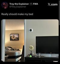 FWA SOON X.com Trey the Explainer @Trey_Explainer Really should make my bed VIZIO