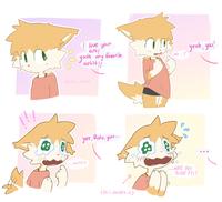 I love your art! you're my favorite artist!! Carolo-stuff yes, Rolo, you... ... me??!? (still doubts it) yeah, you! me...? •ARE YOU SURE??!?