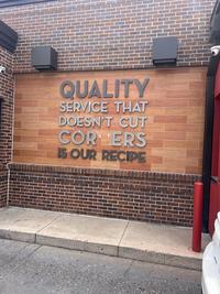 QUALITY SERVICE THAT DOESN'T CUT CORTERS IS OUR RECIPE