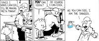 "I know he's supposed to look like Walter White, but the added mustache makes him look like Bill Watterson. "