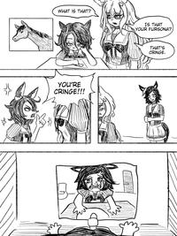 WHAT IS THAT? YOU'RE CRINGE!!! IS THAT YOUR FURSONA? THAT'S CRINGE.