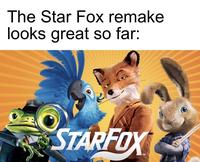 The Star Fox remake looks great so far: STARFOX