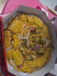 Corn pizza