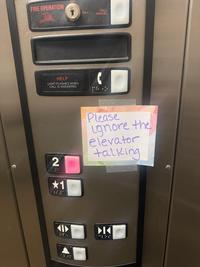 FIRE OPERATION OFF HOLD CALL CANCEL HELP LIGHT FLASHES WHEN CALL IS ANSWERED C Please ignore the elevator talking 2 *1 K