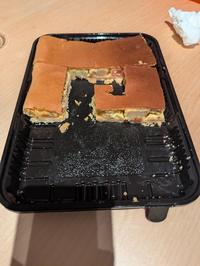 How this cake was cut