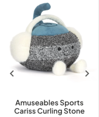 Amuseables Sports Cariss Curling Stone