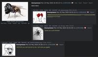 166KiB, 515x376, gigachad fly.png View Same Google ImgOps iqdb SauceNAO Anonymous Mon 25 May 2020 20:50:23 No.123910350 View Reply Original Report BBZZ BBZZ View Same Google Img Ops iqdb SauceNAO kankermug.jpg, 80KiB, 640x592 Anonymous Mon 25 May 2020 20:52:10 No.123910423 >BBBZZZZ ZZZZZZZTTTTT !!!!!! ZNNNNNMMMMMZZZ Report ZTTTTZ ZZZZMM View Same Google ImgOps iqdb SauceNAO tick1.jpg, 70KiB, 333x420 Anonymous Mon 25 May 2020 20:53:48 No.123910466 Report >gives you Lyme disease View Same Google ImgOps iqdb SauceNAO EO0Rdq-X4AAIHDz.jpg, 101KiB, 785x731 Anonymous Mon 25 May 2020 20:58:13 No.123910586 >NOOOO you can't just sit on me; I will swat you gigafly Report