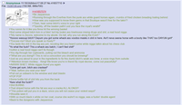 Anonymous 11/18/24(Mon) 17:08:27 No.41657710 File: 1539139.png (150 KB, 886x700) SBEEPE >>41657574 >Be Jaquavious >Running through the Everfree from the punk ass white guard horses again, crumbs of fried chicken breading trailing behind >How was you supposed to know them gems in that Boutique wasn't free for the takin'? >Then, hear some bitch's voice to your right >"Quickly, off the beaten path! Lest you face the royal's wrath!" >You runnin for it like you finna hit the winning basket >find some striped bitch livin in a fckin' Isd trip lookin ass treehouse mixing drugs and s---, a real hood n---- >"My name is Zecora, welcome to my abode. Do tell, why you run along the Everf-" "Yooooo wassup bitch? Dayum you got some whack ass voodoo masks n s--- in here. Ain't neva seena horse with a booty like THAT too DAYUM girl!" >"Excuse me? Must you speak so freely?" >You taste the s--- in the big ass pot, recoiling like you heard some white n---- talkin about his chess club "Yo what the f---? This a whack ass batch, I can't feel s---!" >nothin a real hood n---- can't fix though >You dig through her cupboards, pulling out the bleach and ammonia >"What are you doing!? This is not a concoction you should be brewing!" >Just as you about to pour in the ingredients to fix this dumb bitch's weak ass brew, a voice rings from outside >"Attention brown monkey... thing! We know you're in there! By royal decree, come out peacefully!" >AWWW SHIET, White n----- found you again "Come get sum, bitch ass crackas!" >"Wait, before you seal your fate!" >Pull out yo sidearm to the window and start blastin >POP POP >Some bottle full of s--- hits you from the back "Aww what the f---!?" >S--- BURNS >That striped horse with the fat ass wuz a cracka ALL ALONG!? >"This potion will put you in a daze, since you will not cease your violent ways!" >Shoulda seen it >With so much black n white on her coat, course she wuhn't no n----, was a f-----' double agent >Back to the dungeons with Jaquavious