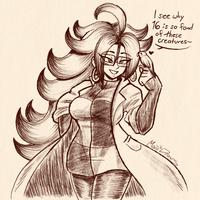 I see why 16 is so fond of these creatures~ Maro³ Draw