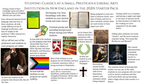 Owning a bunch of these STUDYING CLASSICS AT A SMALL, PRESTIGIOUS LIBERAL ARTS INSTITUTION IN NEW ENGLAND IN THE 2020S STARTER PACK Cambridge "green and yellow" text editions that are all slightly different sizes and colors Your advanced Ancient Greek language class has four or fewer students, all with vastly different levels of language proficiency, and may be taught in the professor's office instead of a regular classroom All (or all but one) of the professors and students in your program are white C At least one student in the CAMBRIDGE GREEK AND LATIN CLASSICS VIRGIL AENEID BOOK IX Developing very close friendships with other students in your Ancient Greek and Latin classes Constant gossip and unending interpersonal drama among your fellow students At least half of the students in your program come from ultrawealthy East Coast families, are children of CEOs, big-time real estate developers, and financiers, and went to expensive private prep schools At least half the students in your program are openly program who dresses like this all LGBTQ+ the time PERSEUS DIGITAL LIBRARY Most of the students in your program are not Christian and have a traumatic experience with or strong aversion to Christianity. .. ... except for one student (always a man), who is a conservative, Republican, traditionalist Catholic or Evangelical Protestant. (All the other students treat him as a social outcast.) Being assigned to read 100+ lines of Ancient Greek, 100+ lines of Latin, and two or three scholarly articles (that are each twenty to forty pages) per class 50/50 chance that someone decides to experiment with ancient curse magic to destroy their ex At least one student in your program is a Neopagan + Horrendous mental health among students, with severe depression, anxiety, and substance abuse being rampant Getting called on to translate and having to sight-read eight to ten lines of Ancient Greek in class because you didn't do the reading you were supposed to do the night before Telling other students you study "classics" and the most common response being, "You mean like Beethoven and Mozart?" The central administration constantly seeking any excuse to eliminate your program The constant dread of knowing that neither you nor any of the other students in your program will ever land a job in classics academia and that you'll most likely end up becoming either a high school Latin teacher or a lawyer