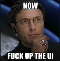 NOW F--- UP THE UI